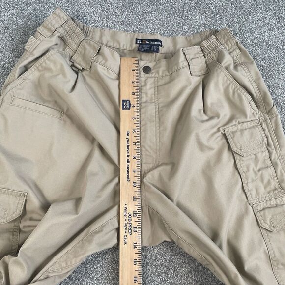 511 Tactical Taclite Pro Ripstop Pants Mens Tan Cargo Utility 74273 Size 34x31 - Picture 9 of 10